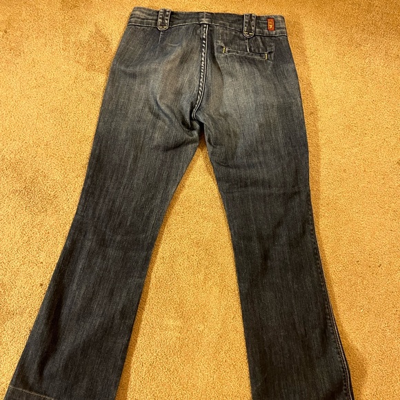 7 for all man kind designer jeans size 27 - Picture 3 of 7